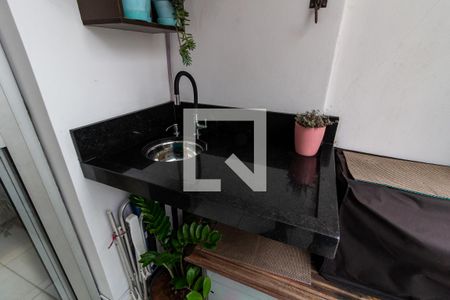 Detalhe da varanda de apartamento para alugar com 2 quartos, 68m² em Ocian, Praia Grande