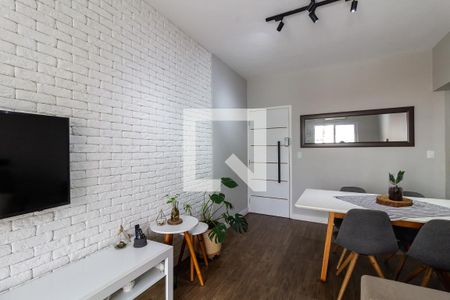 Sala de apartamento para alugar com 2 quartos, 68m² em Ocian, Praia Grande