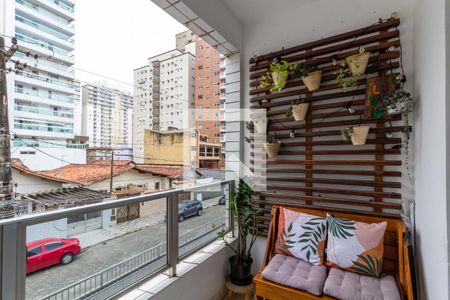 Varanda de apartamento para alugar com 2 quartos, 68m² em Ocian, Praia Grande