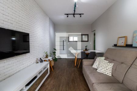 Sala de apartamento para alugar com 2 quartos, 68m² em Ocian, Praia Grande
