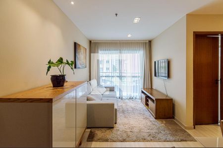 Sala de apartamento para alugar com 1 quarto, 54m² em Bela Vista, São Paulo