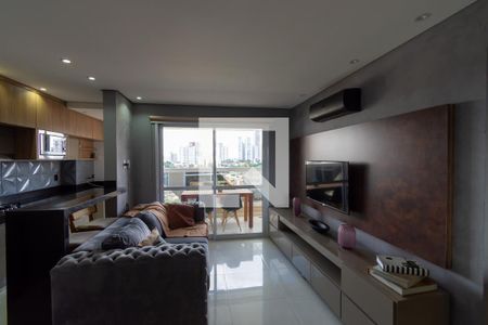 Sala de apartamento para alugar com 1 quarto, 48m² em Setor Marista, Goiânia