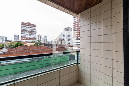 Varanda de apartamento para alugar com 1 quarto, 50m² em Guilhermina, Praia Grande