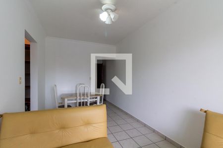 Sala de apartamento para alugar com 1 quarto, 50m² em Guilhermina, Praia Grande