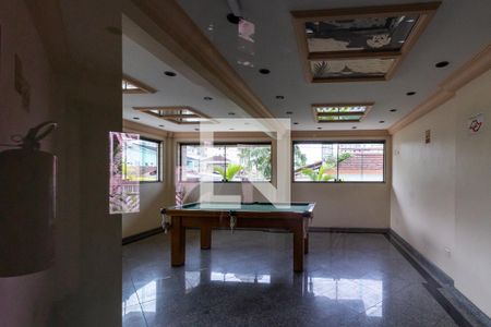 Área comum - salão de jogos de apartamento para alugar com 1 quarto, 50m² em Guilhermina, Praia Grande