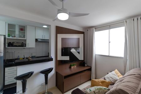 Salas de apartamento à venda com 2 quartos, 47m² em Vila Trinta E Um de Março, Campinas