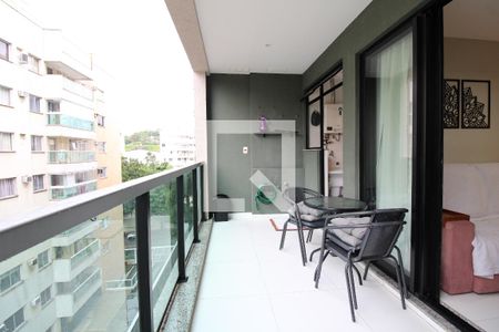 Varanda de apartamento para alugar com 2 quartos, 64m² em Pechincha, Rio de Janeiro
