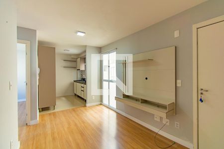 Sala / Cozinha de apartamento à venda com 2 quartos, 40m² em Estância Velha, Canoas