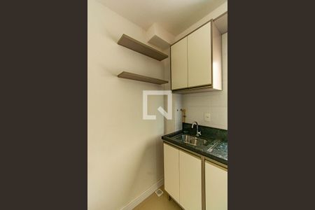 Sala / Cozinha de apartamento à venda com 2 quartos, 40m² em Estância Velha, Canoas