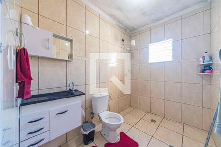 Banheiro de casa para alugar com 3 quartos, 100m² em Vila Vitória, Santo André