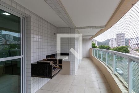 Varanda de apartamento para alugar com 2 quartos, 86m² em Canto do Forte, Praia Grande