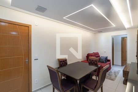 Sala de apartamento à venda com 2 quartos, 54m² em São Gotardo, Contagem