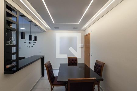 Sala de apartamento à venda com 2 quartos, 54m² em São Gotardo, Contagem