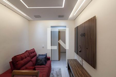 Sala de apartamento à venda com 2 quartos, 54m² em São Gotardo, Contagem