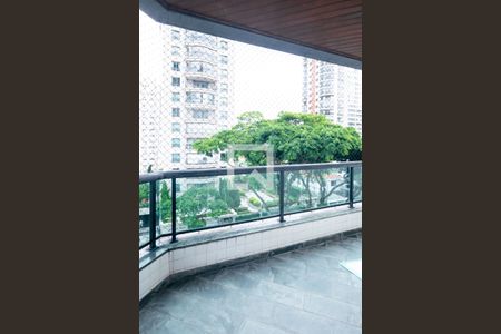 Varanda de apartamento para alugar com 4 quartos, 162m² em Campo Belo, São Paulo