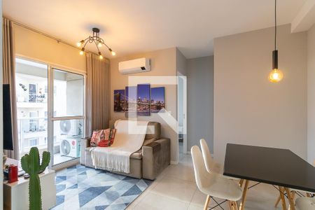 Sala de apartamento para alugar com 1 quarto, 43m² em Centro, Campinas