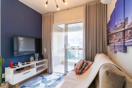 Sala de apartamento para alugar com 1 quarto, 43m² em Centro, Campinas