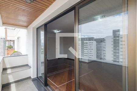 Varanda da Sala de apartamento à venda com 4 quartos, 134m² em Centro, Santo André