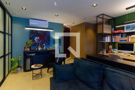 Sala de apartamento à venda com 1 quarto, 62m² em Vila Anastácio, São Paulo