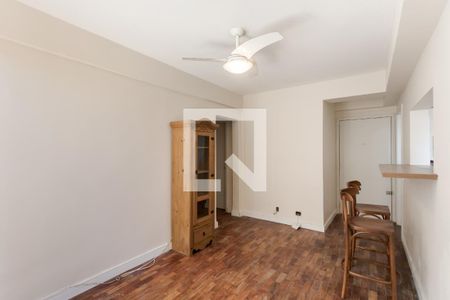 Sala de apartamento à venda com 1 quarto, 52m² em Jardim do Salso, Porto Alegre
