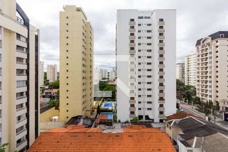 Vista de apartamento para alugar com 1 quarto, 45m² em Indianópolis, São Paulo