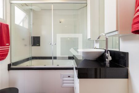Banheiro Suíte de apartamento para alugar com 1 quarto, 45m² em Indianópolis, São Paulo