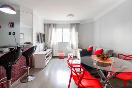 Sala de apartamento para alugar com 1 quarto, 45m² em Indianópolis, São Paulo