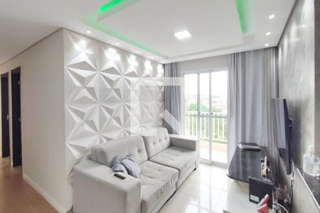 Sala  de apartamento à venda com 2 quartos, 50m² em Jardim Samambaia, Campinas