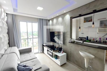 Sala  de apartamento à venda com 2 quartos, 50m² em Jardim Samambaia, Campinas