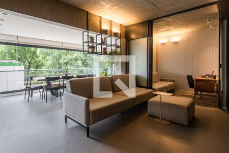 Apartamento para alugar com 118m², 2 quartos e 2 vagasSala