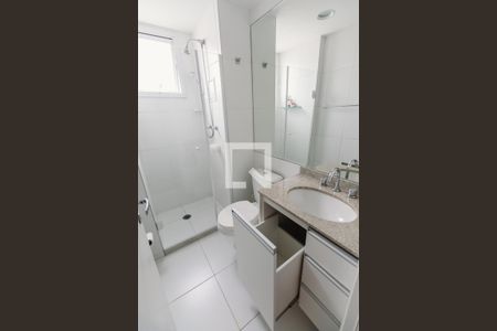 Banheiro da Suíte 1 de apartamento para alugar com 2 quartos, 70m² em Vila Anastácio, São Paulo