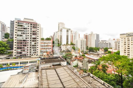 Vista da Varanda de kitnet/studio à venda com 1 quarto, 25m² em Cerqueira César, São Paulo