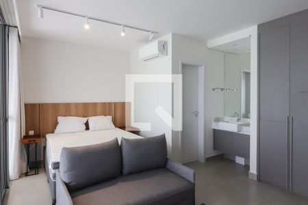 Sala de apartamento para alugar com 1 quarto, 53m² em Alto da Boa Vista, Ribeirão Preto