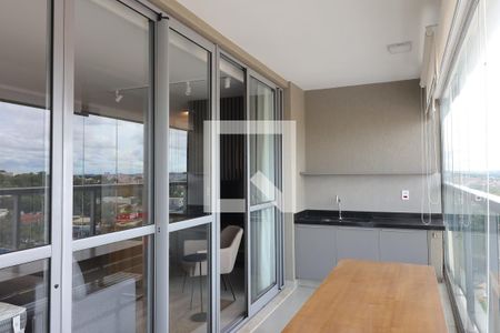 Varanda de apartamento para alugar com 1 quarto, 53m² em Alto da Boa Vista, Ribeirão Preto