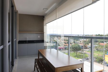 Varanda de apartamento para alugar com 1 quarto, 53m² em Alto da Boa Vista, Ribeirão Preto