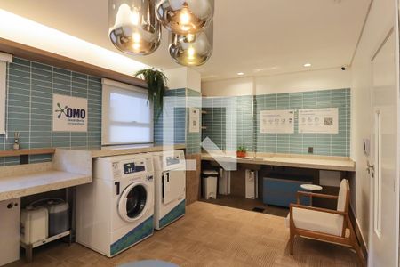Studio para alugar com 53m², 1 quarto e 1 vagaLavanderia