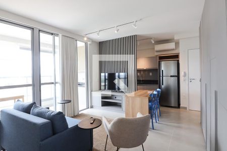 Sala de kitnet/studio para alugar com 1 quarto, 53m² em Alto da Boa Vista, Ribeirão Preto