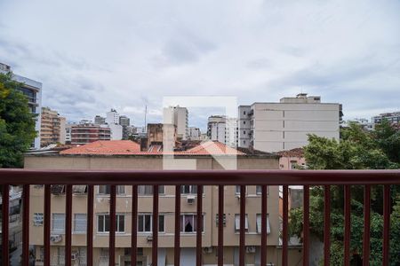 Sala Varanda de apartamento para alugar com 1 quarto, 64m² em Tijuca, Rio de Janeiro
