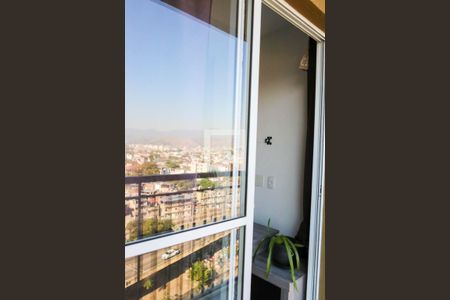 Varanda da Sala de apartamento à venda com 2 quartos, 47m² em Del Castilho, Rio de Janeiro