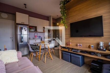 Sala de apartamento para alugar com 1 quarto, 31m² em Mirandópolis, São Paulo