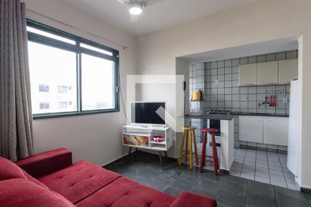 Sala de apartamento para alugar com 1 quarto, 35m² em Vila Monte Alegre, Ribeirão Preto