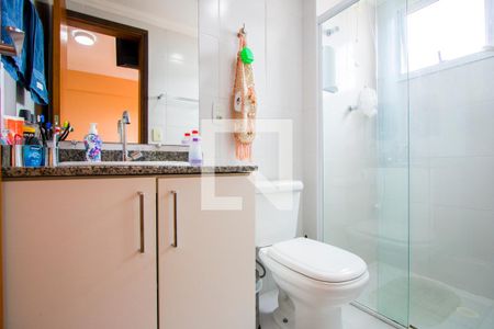 Apartamento à venda com 89m², 3 quartos e 2 vagasBanheiro do quarto 1