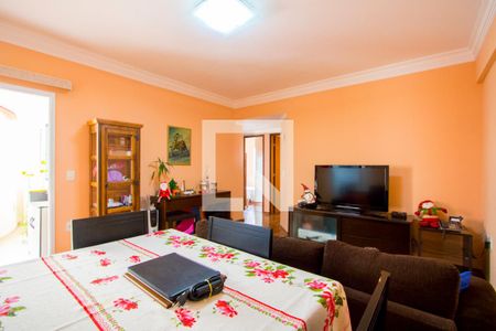 Sala de apartamento para alugar com 3 quartos, 89m² em Vila Valparaiso, Santo André