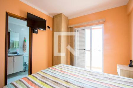 Quarto 1 - Suíte de apartamento para alugar com 3 quartos, 89m² em Vila Valparaiso, Santo André
