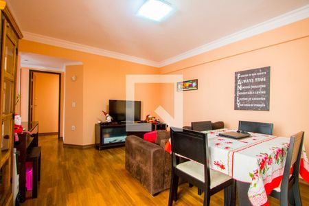 Sala de apartamento para alugar com 3 quartos, 89m² em Vila Valparaiso, Santo André