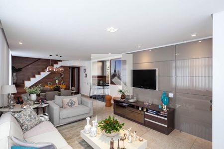 Sala 1  de apartamento à venda com 4 quartos, 228m² em Ouro Preto, Belo Horizonte