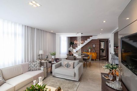 Sala 1  de apartamento à venda com 4 quartos, 228m² em Ouro Preto, Belo Horizonte