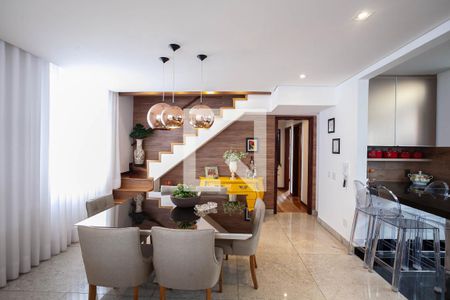 Sala 1  de apartamento à venda com 4 quartos, 228m² em Ouro Preto, Belo Horizonte