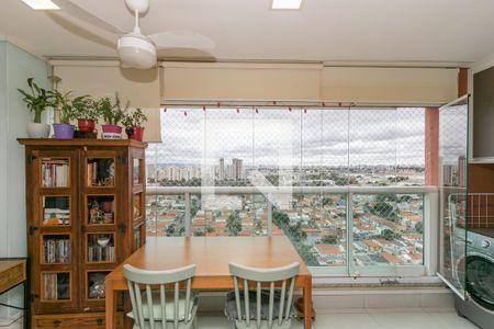 Varanda da Sala de apartamento à venda com 1 quarto, 43m² em Jardim Aeroporto, São Paulo