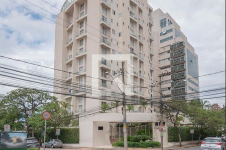 Apartamento à venda com 66m², 1 quarto e 2 vagasFachada e portaria